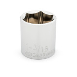 GearWrench 1/2 Inch Drive 6 Point Standard SAE Socket 1-3/16 Inch - 80677