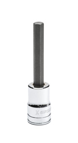 GearWrench 3/8 Inch Drive Mid Length Hex Bit SAE Socket 1/4 Inch - 82526