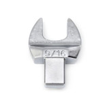9mm x 12mm Open End Interchangeable Head 9/16"