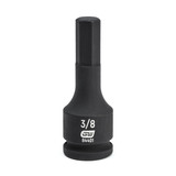 GearWrench 3/8 Inch Drive Hex Bit Impact SAE Socket 3/8 Inch - 84401