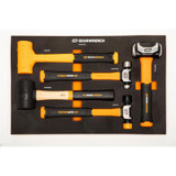 GEARWRENCH 5 Piece Mixed Hammer Set in Foam Storage Tray