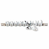 SUNEX 3/8" Drive 10 Piece Metric Flare Nut Crowfoot Wren