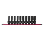 SUNEX 3/8" Drive 10 Piece Metric Deep Universal Impact S