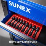 SUNEX 9-Piece 1/2 in. Drive 12-Point Metric