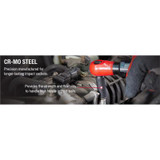 SUNEX 14-Piece 1/4 in. Drive Deep Metric Ma