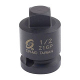 SUNEX SOC 1/2 1/2D IMP PIPE PLG MALE BLK