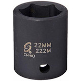 SUNEX SOC 22MM 1/2D IMP 6PT