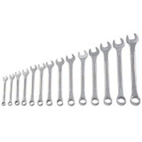SUNEX 14 Pc. Metric Raised Panel Combination Wrench Set