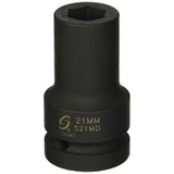 SUNEX SOC 21MM 1"D IMP 6PT DP