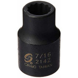 SUNEX SOC 7/16 1/2D IMP 12PT