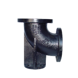 150 lb. Cast Ductile Flanged 90 Base Elbow