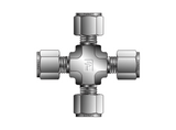 Parker CPI 3/8" Stainless Steel Union Cross for Fractional Tube