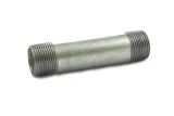 Standard Galvanized Steel Pipe Nipple Schedule 40 Threaded Both Ends