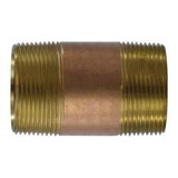 Midland 1-1/2" Red Brass Nipple