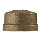 Midland Red Brass Cap Fitting