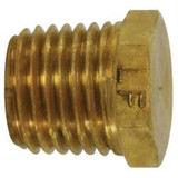 Midland Lead-Free Pipe Brass Solid Hex Plug
