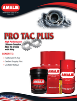 AMALIE Pro Tac Plus Grease with 5% Moly (35 lb Pail)