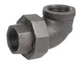 300# Black Ductile Iron Union Elbow