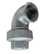 300# Galvanized Ductile Iron Union Elbow
