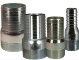 King Combination Nipple – NPT Threaded End with Knurled Wrench Grip