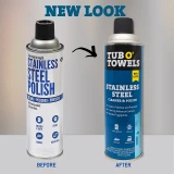 Tub O' Towels Stainless Steel Cleaner & Polish - 15 oz Aerosol