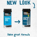 Tub O' Towels Stainless Steel Specialty Cleaning Wipes