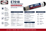 Harris E7018 stick welding electrodes specifications, features, benefits, applications, and available electrode sizes.