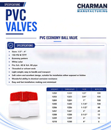 PVC Economy Ball Valve – Socket