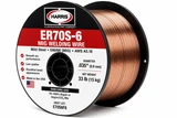 Harris ER70S-6 mild steel MIG welding wire for GMAW fabrication and repair