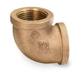 125# Bronze Threaded 90° Elbows