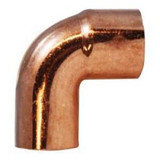 Midland Copper 90 Degree Street Solder Joint Elbow