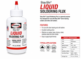 Harris Stay-Silv Liquid Soldering Flux features, applications, and product specifications