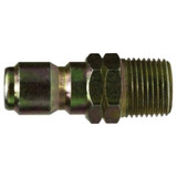 Midland Brass Male Straight Quick Disconnect Plug - MPT