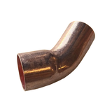 Copper 45 Degree Short Radius Street Elbow - FTG x C