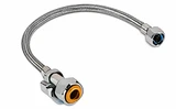 Charman Faucet Supply Line - 1/2" Straight Valve x 1/2" FIP