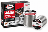 Harris 40/60 Leaded Flux-Cored Solder 1 lb and 5 lb Spools