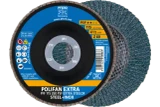 PFERD manufacturer product image of the actual POLIFAN flap disc.