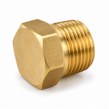 Billco Lead-Free Brass Hex Head Solid Plugs