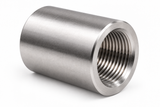 Billco 316 Stainless Steel Taper Tapped Full Couplings, 1000 lb