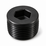 Billco Black Flush Seal 7/8 Taper Hex Socket Plugs