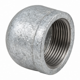 Representative galvanized steel round pipe cap product photo