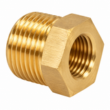 Representative lead-free brass hex bushing
