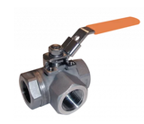 Seal Welded 3-Way Ball Valve