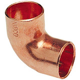 607 - 90° Elbow Close Rough C x C - Wrot