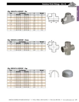 Schedule 10 Stainless Steel Weld Cap