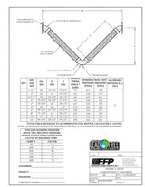 Flanged End V Loop Drawing
