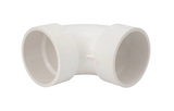 PVC DWV 90° Elbow Short Bend (HUB x HUB)