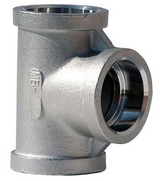 150# Stainless Cast Socket Weld Tee