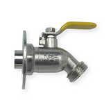 1/2″CTS Chrome-Plated Quarter Turn Sillcock