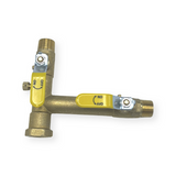 Double Shutoff Expansion Tank Valve